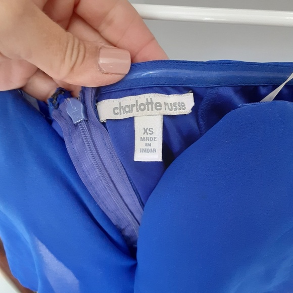 Blue Charlotte Ruse Romper XS - Picture 4 of 5